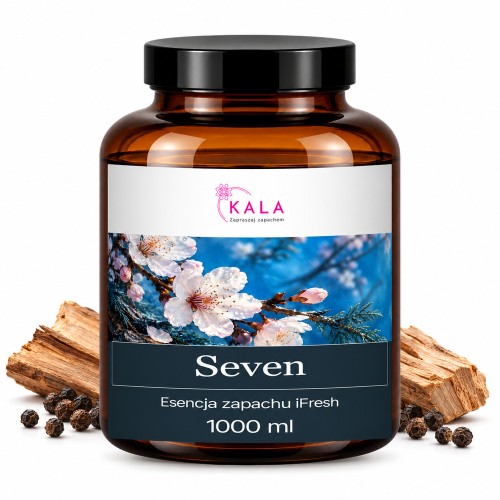 Olejek zapachowy Kala iFresh Seven 1000 ml – butelka i nuty zapachu