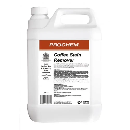 Prochem Coffee Stain Remover B195 – odplamiacz do kawy i herbaty – 5 l
