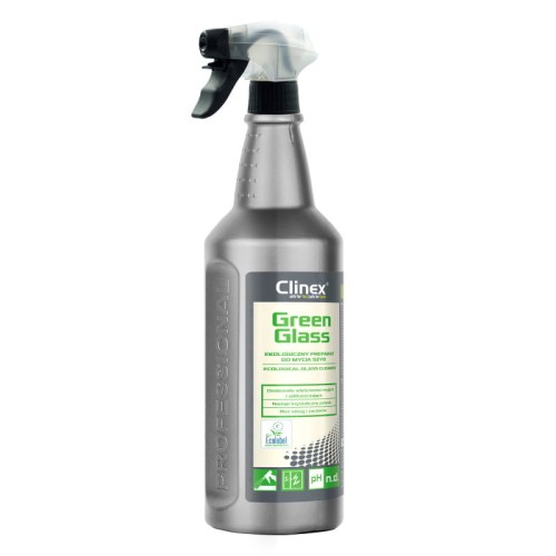 CLINEX Green Glass 1L Ekologiczny preparat do mycia szyb