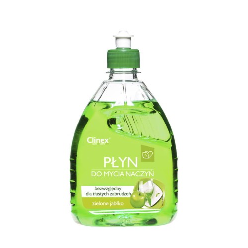 Płyn do mycia naczyń Clinex HandWash zielone jabłko – 0,5 l