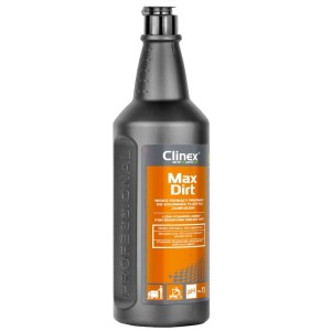 CLINEX Maxdirt 1L Koncentrat niskopieniący do tłustych i trudnych zabrudzeń