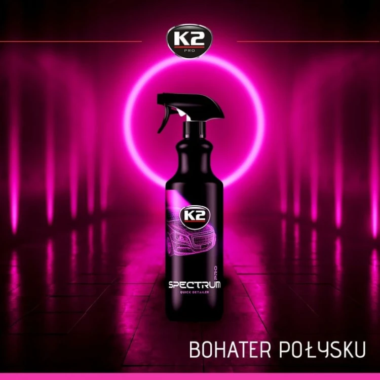 K2 Spectrum Pro 1L Atomizer syntetyczny wosk w płynie, quick detailer