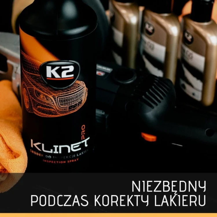 Klinet Pro 1L IPA Amomizer osobno usuwa woski, pasty polerskie, klej z taśm maskujących, tłuste plamy