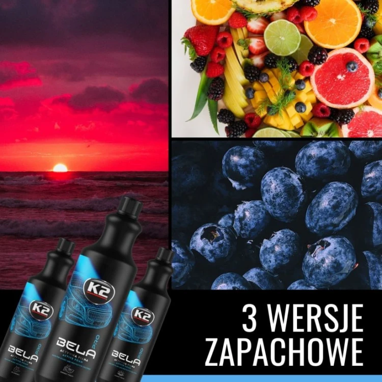 Bella Pro 1L Energy Fruit Aktywna piana
