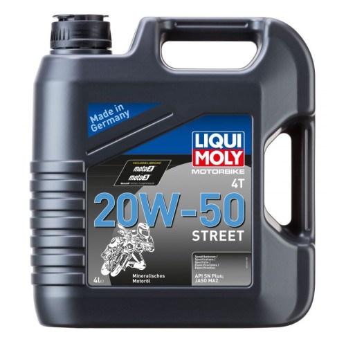 Olej mineralny 20W-50 4L MOTOCYKLE