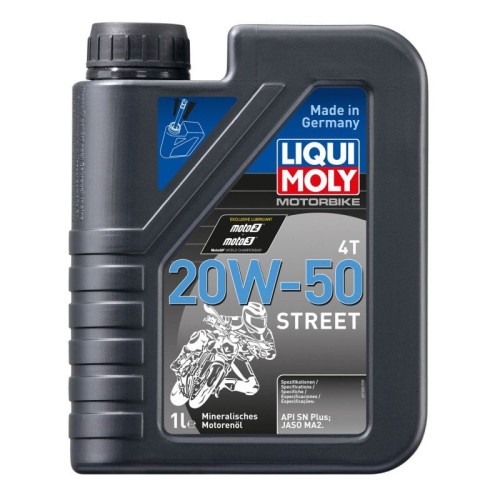 Olej silnikowy 20W-50 1L Motocykle HD Racing  4T 1500 LIQUI