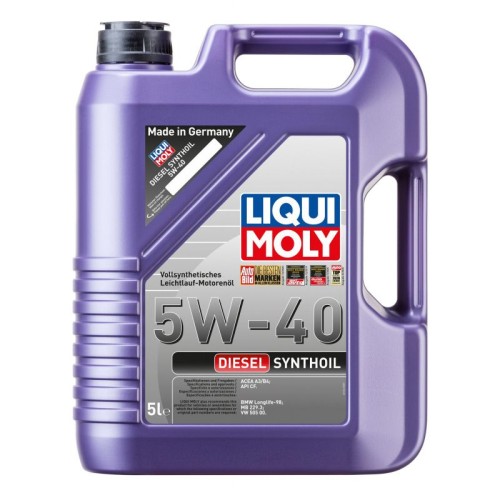 Olej silnikowy 5W-40 5L Diesel Synthoil