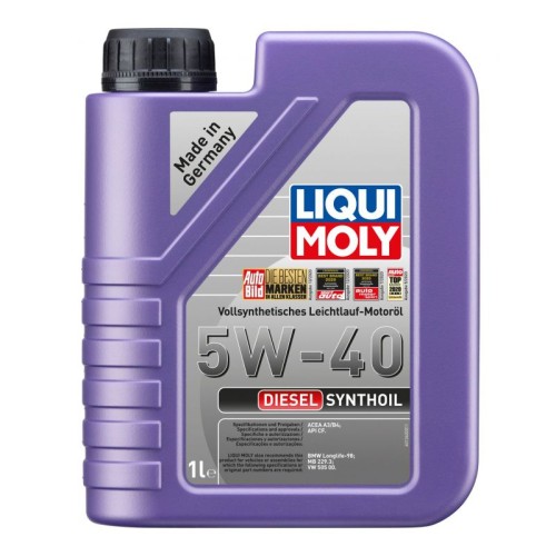 Olej silnikowy 5W-40 1L Diesel Synthoil