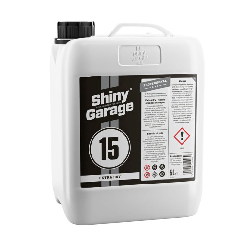 SHINY GARAGE Extra Dry Concetrate 5L DO CZYSZCZENIA PODSUFITKI BEZ UŻYCIA WODY, BEZPIECZNY