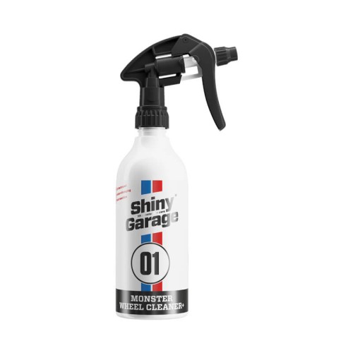 SHINY GARAGE Monster Wheel Cleaner + 500ml Żelowa formuła do regularnego mycia felg