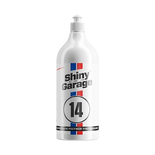 SHINY GARAGE Back2Black Polymer Tire Dressing 1L Zaawansowany dressing do opon i elementów gumowych, formuła