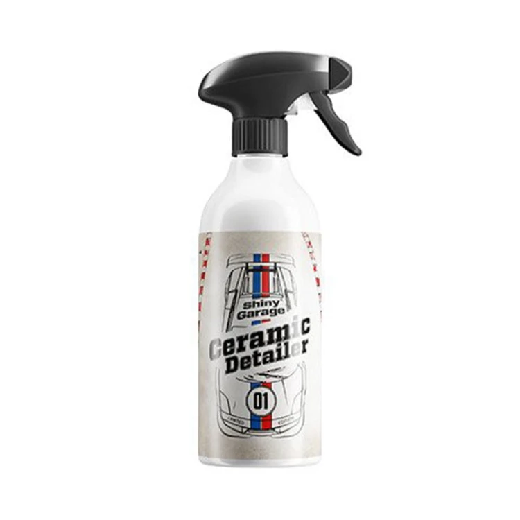 SHINY GARAGE Icy Ceramic Detailer 500ml Nabłyszczenie, Efekt suchego lakieru,Odprowadzenie wody w postaci tafli