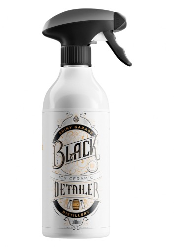SHINY GARAGE Icy Ceramic Detailer Whiskey Edition 500 Efekt suchego lakieru, Odprowadzenie wody w postaci tafli