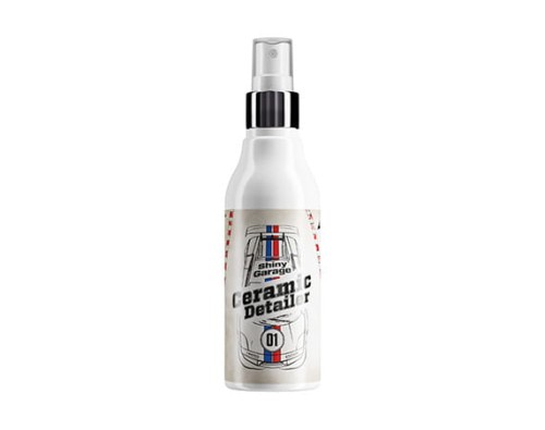 SHINY GARAGE Icy Ceramic Detailer 150ml Nabłyszczenie ,Efekt suchego lakieru Odprowadzenie wody w postaci tafli