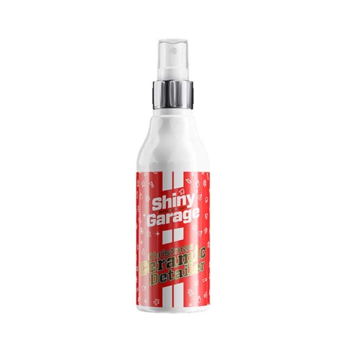SHINY GARAGE Christmas Ceramic Detailer 150ML, Nabłyszczenie,śliskość lakieru,odprowadzanie wody w postaci tafli