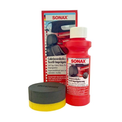 SONAX Impregnat do dachów i tapicerki materiałowej w kabrioletach 250ml