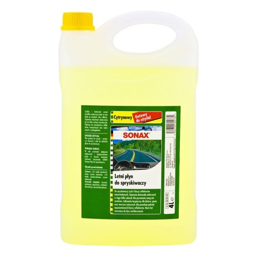 SONAX Letni Płyn do spryskiwaczy 4L Cytryna