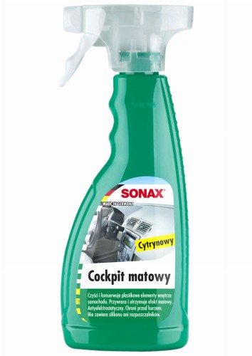 SONAX Cocpit Matowy - ATtomizer. Cytryno