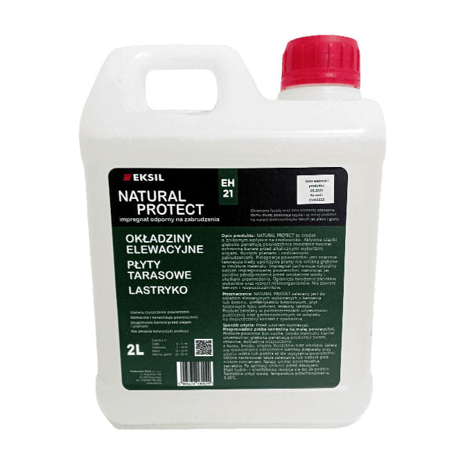 Eksil EH 21 Natural Protect – wodny impregnat do kamienia naturalnego bez zmiany koloru – 2 l