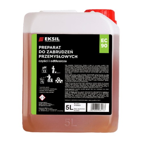 Koncentrat do zabrudzeń przemysłowych Eksil EC 90 – 5 l