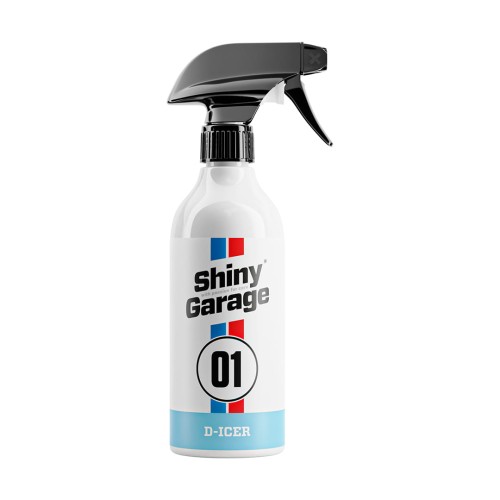 SHINY GARAGE D-ICER 500ml Błyskawiczny odmrażacz do szyb, Bezpieczny do powłok