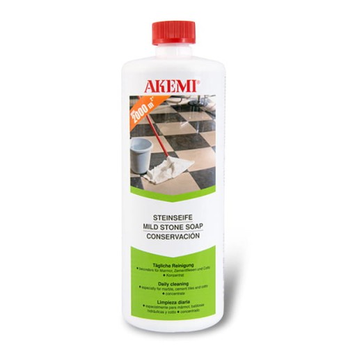Akemi Steinseife 1 l, mydło do mycia kamienia, butelka