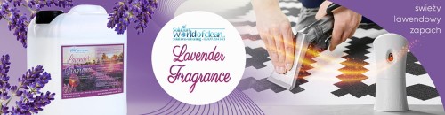 Solution World of Clean Lavender Fragrance, neutralizator zapachów o zapachu lawendy