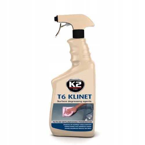 Odtłuszczacz powierzchni lakieru K2 T6 KLINET – 770 ml