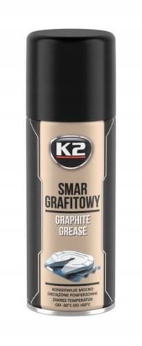 Smar grafitowy K2 w sprayu – 400 ml