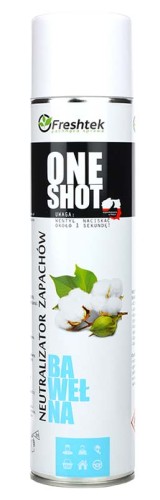 Freshtek ONE SHOT Bawełna 600 ml — dodatkowe zdjęcie opakowania