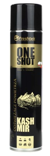 Freshtek ONE SHOT Kashmir Premium Line 600 ml — opakowanie aerozolu