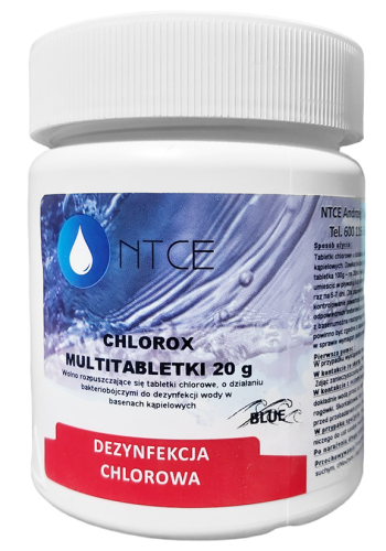 NTCE Chlorox Multitabletki BLUE, tabletki 20 g, opakowanie 0,5 kg