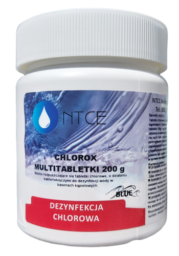 NTCE Chlorox Multitabletki BLUE, tabletki 200 g, opakowanie 0,4 kg