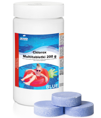 NTCE Chlorox Multitabletki BLUE, tabletki 200 g, opakowanie 1 kg