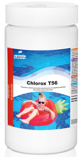 NTCE Chlorox T56 – chlor do basenu w granulacie – 1 kg