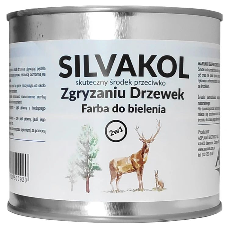 Środek przeciw zgryzaniu drzewek Asplant Silvakol – 400 ml