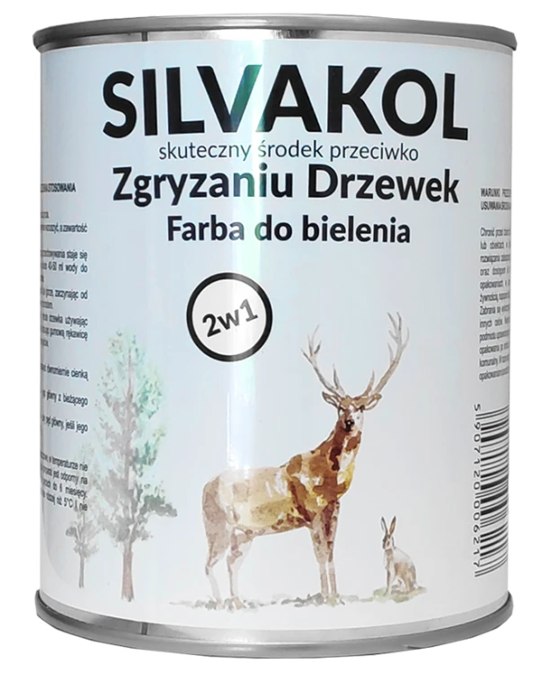 Środek przeciw zgryzaniu drzewek Asplant Silvakol – 800 ml