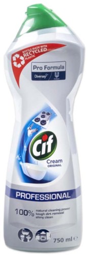 Cif Professional Cream Original - mleczko do czyszczenia kuchni i łazienki - 0,75 l