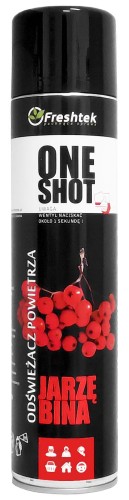 Freshtek ONE SHOT Jarzębina 600 ml — opakowanie aerozolu