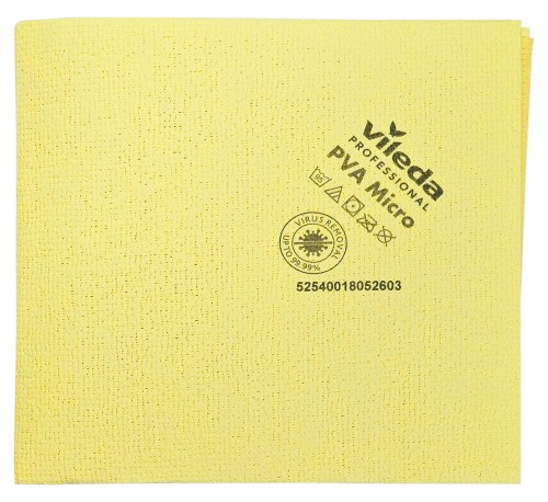 Vileda Professional PVA Micro, ścierka żółta, 38 × 35 cm
