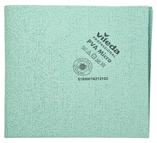 Vileda Professional PVA Micro, ścierka zielona, 38 × 35 cm