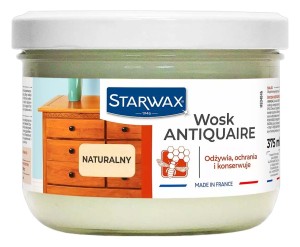 STARWAX ANTIQUAIRE Wosk - pasta, Bezbarwny 375ml