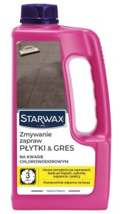 STARWAX Płytki gres, Zmywanie zapraw 1L