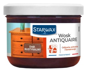 STARWAX ANTIQUAIRE Wosk - pasta, Dąb rustykalny 375ml
