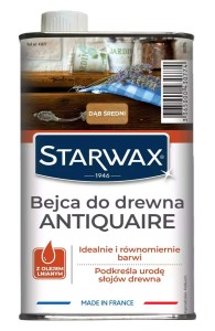 STARWAX ANTIQUAIRE Bejca do drewna, Dąb średni 500ml