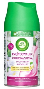 AIR WICK Freshmatic Księżycowa lilia otulona satyną - 250 ml ZAPAS