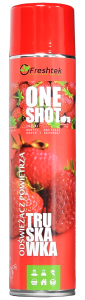 Freshtek ONE SHOT Truskawka Odświeżacz powietrza 600ml