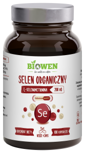 BIOWEN Selen organiczny - 100 kapsułek