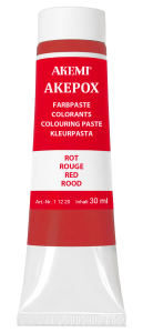 Akemi Barwnik do żywic epoksydowych 50g / 30 ml - Czerwony