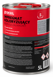EKSIL EI 26 - Impregnat koloryzujący ANTRACYT rozpuszczalnikowy 5l